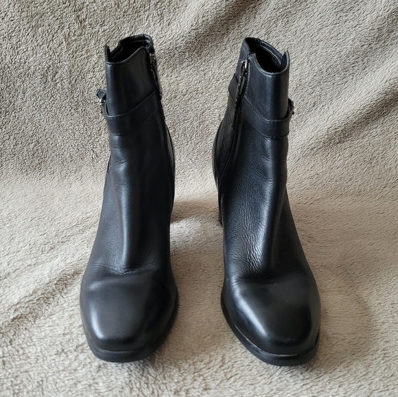 Blondo black block heel waterproof ankle boots size 8 - Picture 3 of 11